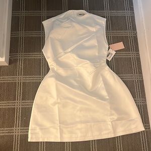 Odd Muse white fitted dress
